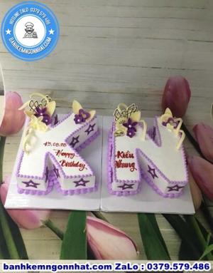 Bánh Kem Chữ Cái 06